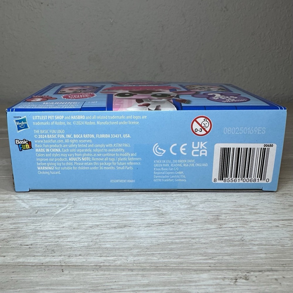 Littlest Pet Shop G7 Series 3 PET PAIRS Purple Paw (TREASURE HUNT) NEW SEALED - Picture 3 of 4